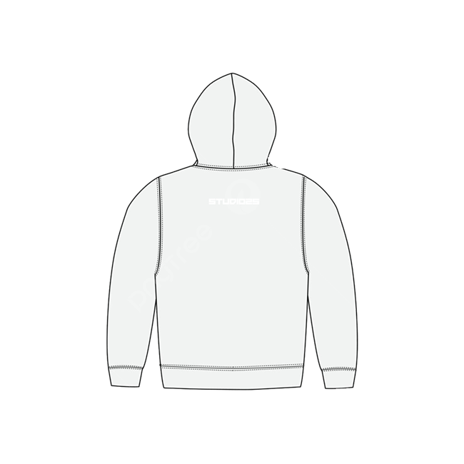 studio25maribyrnong-pilatesGreHoodie-whtLogo-back