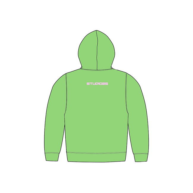 pilates-hiit-personal-training-green-hoodie-s25-baby-pink-logo-back